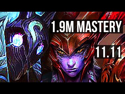 KINDRED vs SHYVANA (JUNGLE) | 8/1/8, 1.9M mastery, 800+ games | NA Master | v11.11