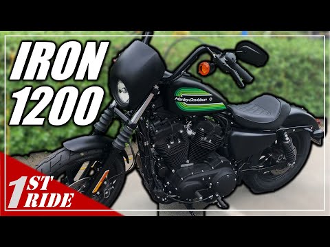 2021 Sportster Iron 1200 Review and Test Ride! (The Last Evo Iron? 😥)