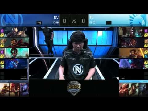 Team Envy vs Team Liquid W1D1 Game 1 NA LCS Summer Split 2016 | NV vs TL Day 1 Week 1