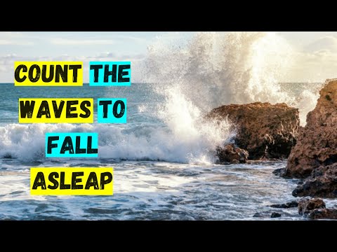 Count The Waves To Fall Asleep - 1Hour Deep Sleeping With Gentle Ocean Sounds