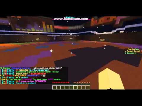 Block party minecraft mini game