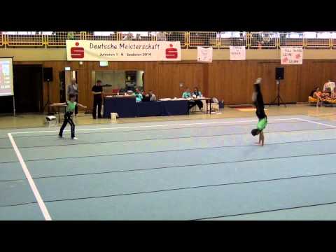 DM Jr Sr Aachen 2014   095   161   MP   Junior 1   Dyn   GER   SC Riesa, Paul Julius Behrendt & Luka