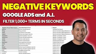 How to Audit Google Ads Search Terms with A.I. (Advanced Workflow)