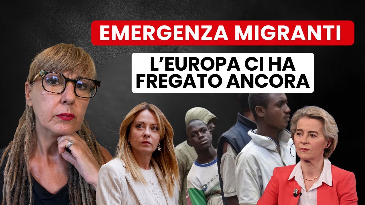 IL NUOVO PATTO SUI MIGRANTI: ECCO COME L'EUROPA CI HA FREGATI DI NUOVO