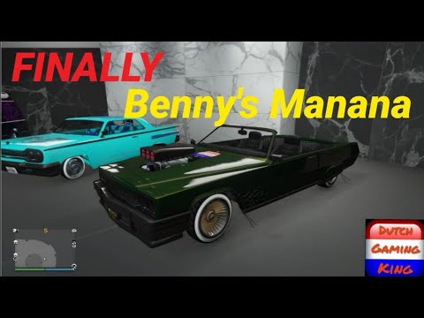 GTA Online Manana upgrade Bennys custom