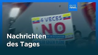 Nachrichten des Tages | 17. November 2025 - Abendausgabe