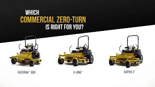 2019 Hustler® Commercial Zero-Turn Lineup
