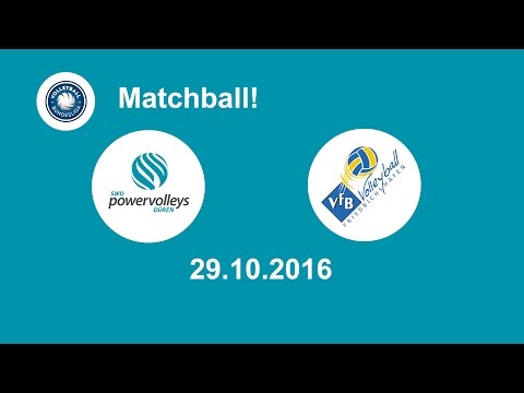 Matchball SWD Powervolleys Düren - VfB Friedrichshafen (29.10.2016)