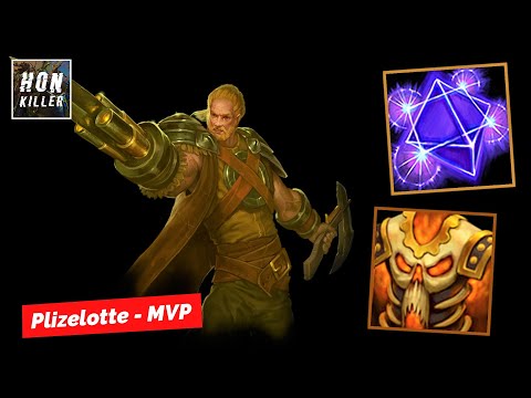 HoN Gunblade GEOMETER'S BANE with DAEMONIC BREASTPLATE - MVP