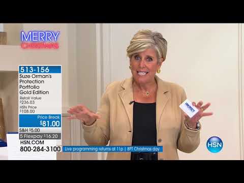 HSN | Suze Orman Financial Solutions for You 12.24.2017 - 09 PM