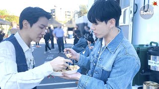 BANGTAN BOMB Lunch Time with Chipotle - BTS (방�
