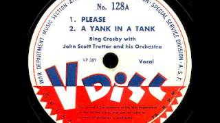 V-Disc 128  Bing Crosby, John Scott Trotter, The Charioteers