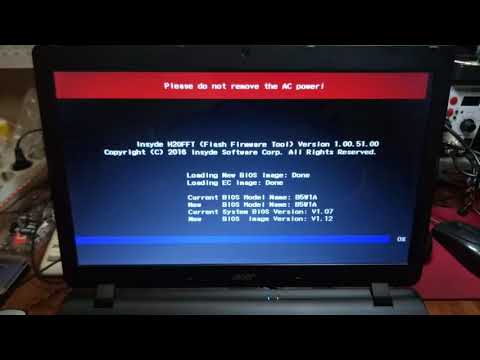 Установка Windows 7, 8, 10 на Acer Aspire ES 17 es1-732 - прошивка биос (Rufus GPT UEFI)