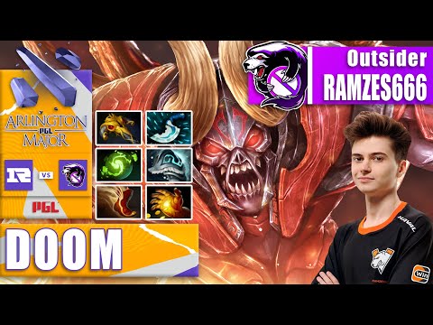 RNG vs OUTSIDERS | RAMZES666 WTF DOOM MID TOP NETWORTH | PGL ARLINGTON MAJOR 2022 Dota 2 Highlights