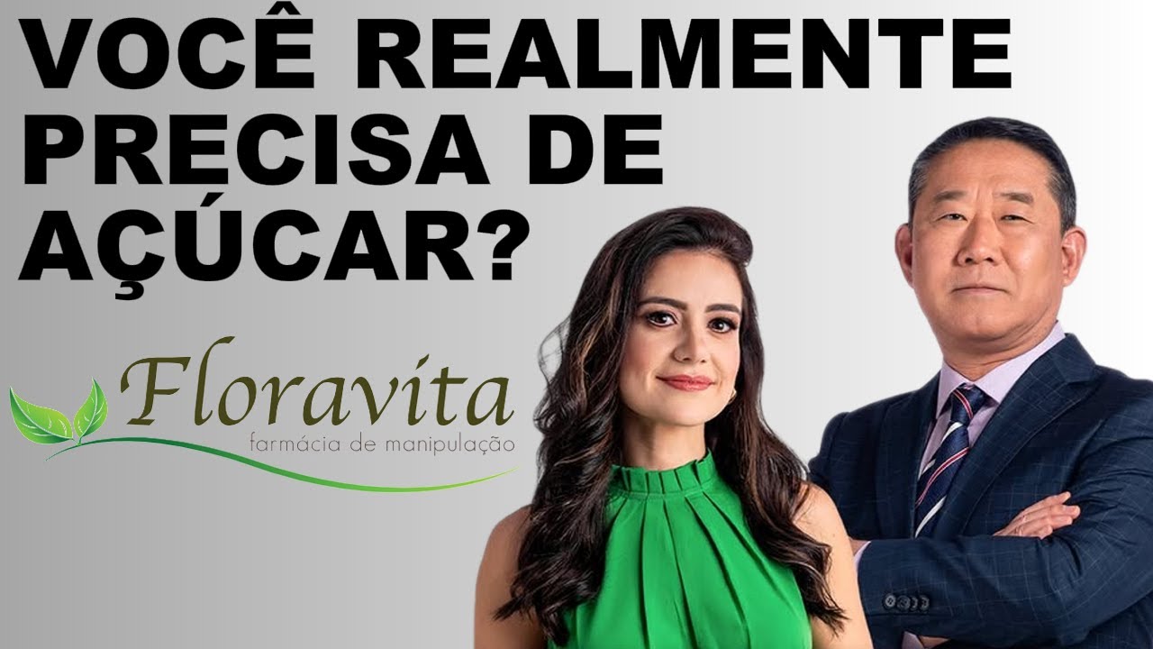 Live com Floravita - VOCÊ REALMENTE PRECISA DE AÇUCAR? | Peter Liu