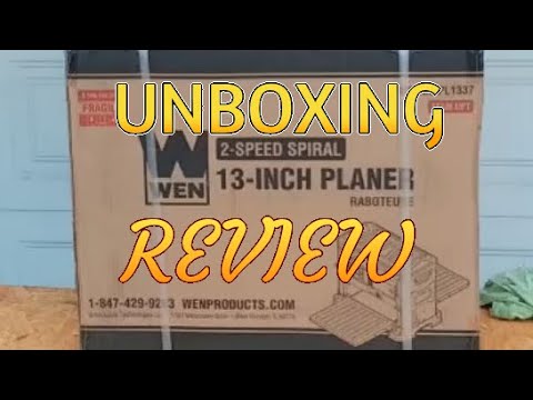 WEN Planer1337 Two Speed, 13-Inch Spiral Blade Review