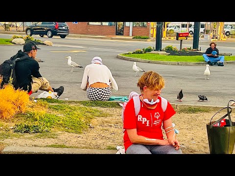 Streets of Boston, Mass Ave, Albany St, and Atkinson Street Documentary August 14, 2022