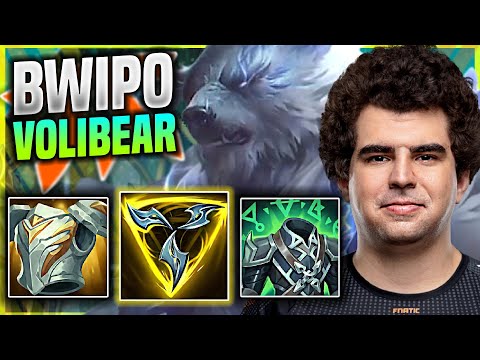 BWIPO IS SO CLEAN WITH VOLIBEAR!  - FNC Bwipo Plays Volibear TOP vs Garen! | Season 11