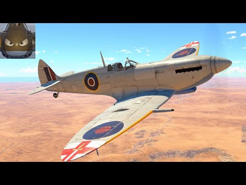 War Thunder SIM - Spitfire Controls Explained
