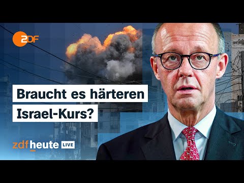 Neue Offensive in Gaza: SPD fordert von Bundesregierung mehr Druck auf Israel | ZDFheute live