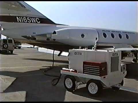 Volpar Falcon 20 Project  - Van Nuys Airport 12-20-1990