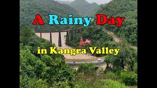 preview picture of video 'Rainy Day in Kangra Valley, Confluence of Bathu & Baner River, Kangra || Himachal Darshan ||'