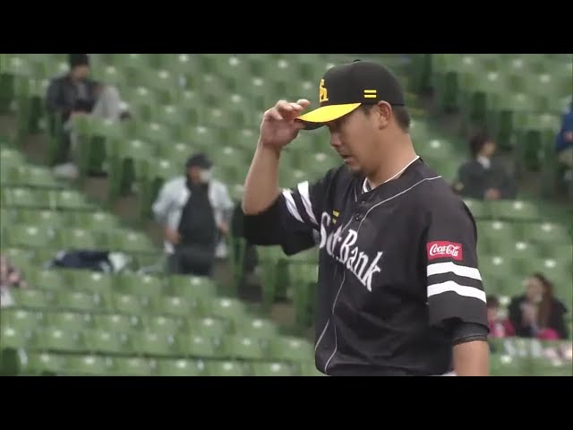 【1回裏】ホークス・松坂 2006年以来の古巣のマウンドへ!! 2016/3/16 L-H