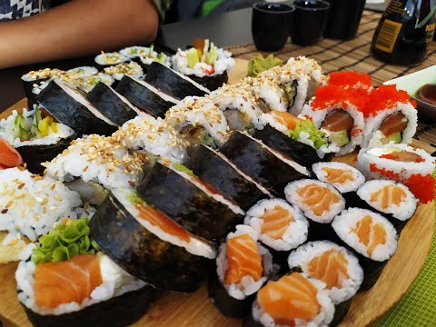 23 года совместной жизни и ужин в суши бар в Польше ЖИЗНЬ В POLAND