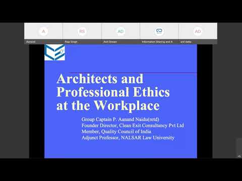 Architects and Professional Ethics at the Workplace by SPA Delhi
