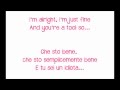 P Nk So What Lyrics Traduzione