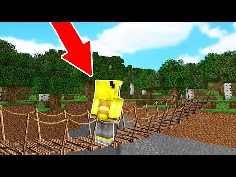 GEÇMESİ İMKANSIZ DÜNYA'NIN EN TEHLİKELİ KÖPRÜSÜ! 😱 - Minecraft