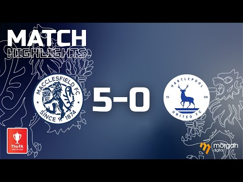 FA Youth Cup Highlights : Macclesfield FC 5-0 Hartlepool United