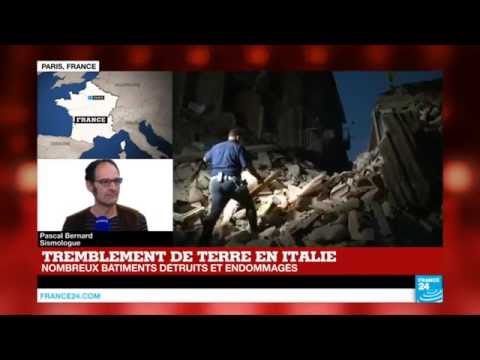 意大利地震："可以預計死亡人數會更高" (Tremblement de terre en Italie : "On peut s'attendre à un bilan des victimes plus important")