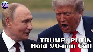 Putin, Trump hold one and a half hour phone call to discuss a range of issues