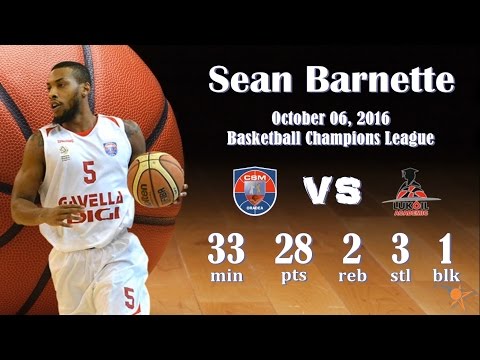 2016.10.06 Sean Barnette vs. Lukoil Academic Sofia