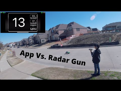 Traxxas Maxx First Run Traxxas Link App Speedometer Accurate?