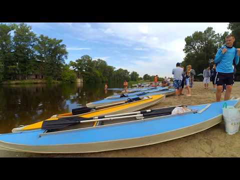 Сплав на байдарках по Ворскле ( Kayak rafting in Vorskla ) Нова Пошта