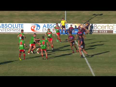 2018 HDC Round 13 - Mackay Cutters vs Wynnum Manly Seagulls 1st Half