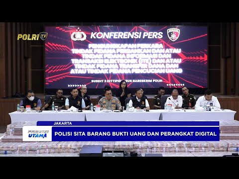 BARESKRIM POLRI UNGKAP PEMBOBOLAN BANK RP 204 MILIAR DENGAN 9 TERSANGKA