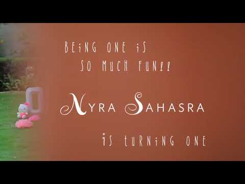 Nyra cake smash teaser