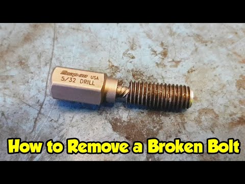 How to Remove a Broken Bolt | 3 Ways to Use an Easy Out/ Stud Extractor