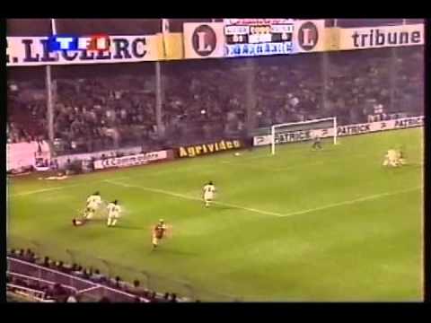 1991 October 23 Auxerre France 2 Liverpool England 0 UEFA Cup