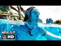 Learning To Dive Scene AVATAR THE WAY OF WATER 2022 Movie CLIP HD