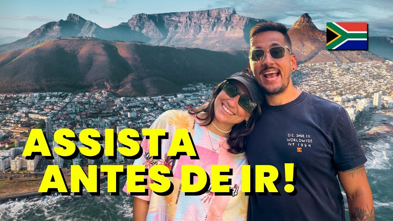 CIDADE do CABO  | TUDO que você PRECISA SABER antes de IR para a AFRICA do SUL!