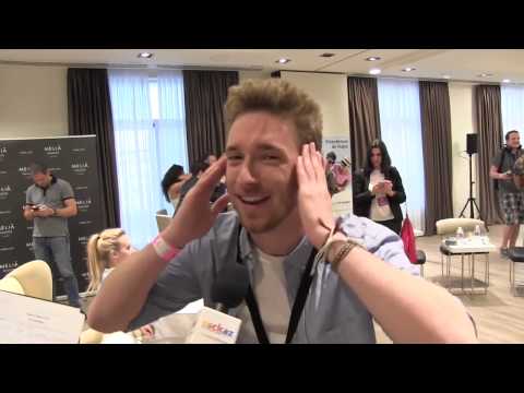 ESCKAZ in Madrid: Interview with Nathan Trent (Austria) at Eurovision-Spain Pre-Party