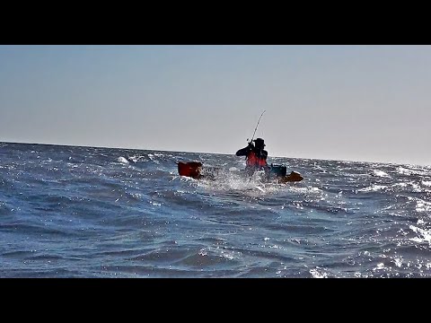 ENTRAMOS A PESCAR CON MUCHO VIENTO Y LUEGO OCURRIÓ ALGO POCO FRECUENTE