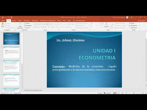 clase 1/ parte 1 Introducción a la econometría