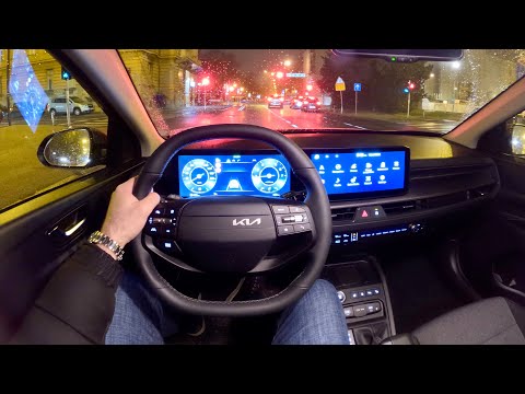 Kia Stonic | NIGHT POV test drive (PURE DRIVING) 1.0 T-GDI 7DCT | Recenze EN 2026