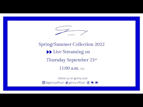 Genny Spring/Summer 2022 Fashion Show