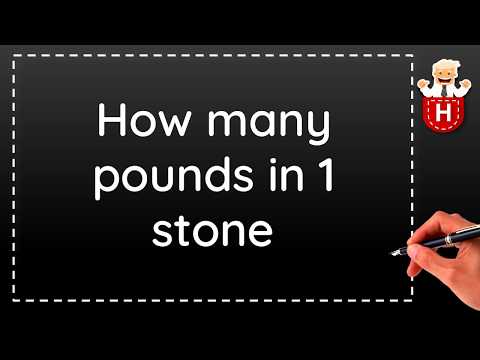 3rd YouTube video about how much is 8 stone in pounds